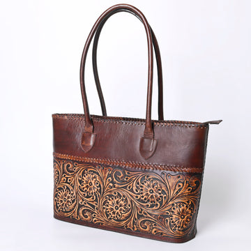American Darling Tote Hand Tooled Genuine Leather Western Women Bag Handbag Purse | Travel Bags College Casual